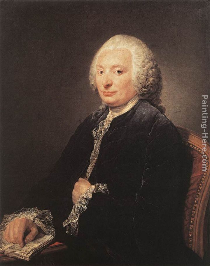 Jean Baptiste Greuze Portrait of George Gougenot de Croissy